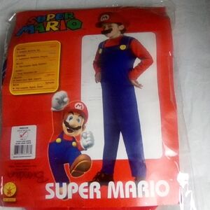 Super Mario Kids Costume - Red and Blue missed Mustache Sale As Ia